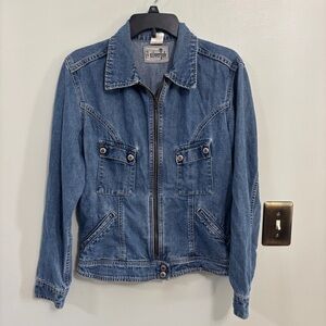 Levi's silver Tab vintage retro Blue Denim Jacket medium